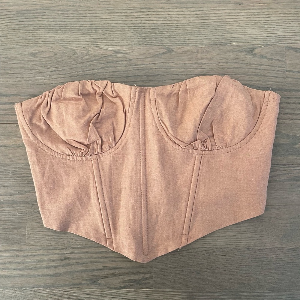 Strapless Corset Cotton Candy LA